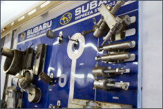 full range of subaru main dealer specialist tools at gilesgate autocare in hexham